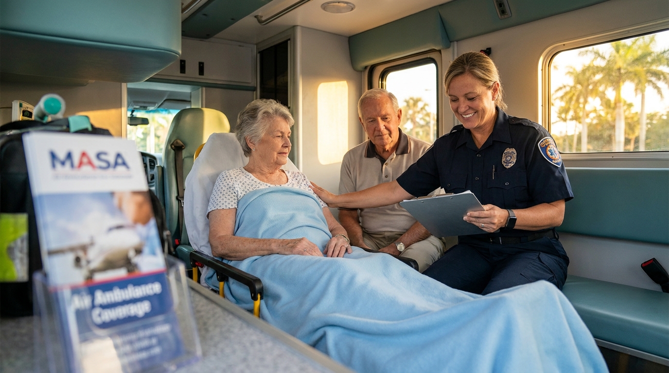 The $72,000 Air Ambulance Bill Medicare Does Not Cover — and How MASA Fixes It