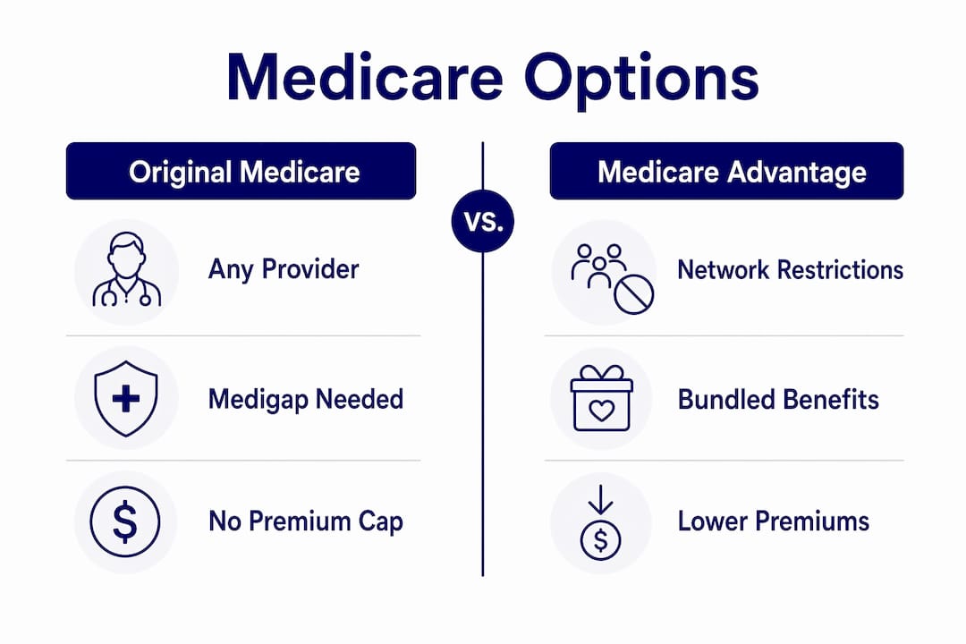 Original Medicare versus Medicare Advantage Comparison Southwest Florida